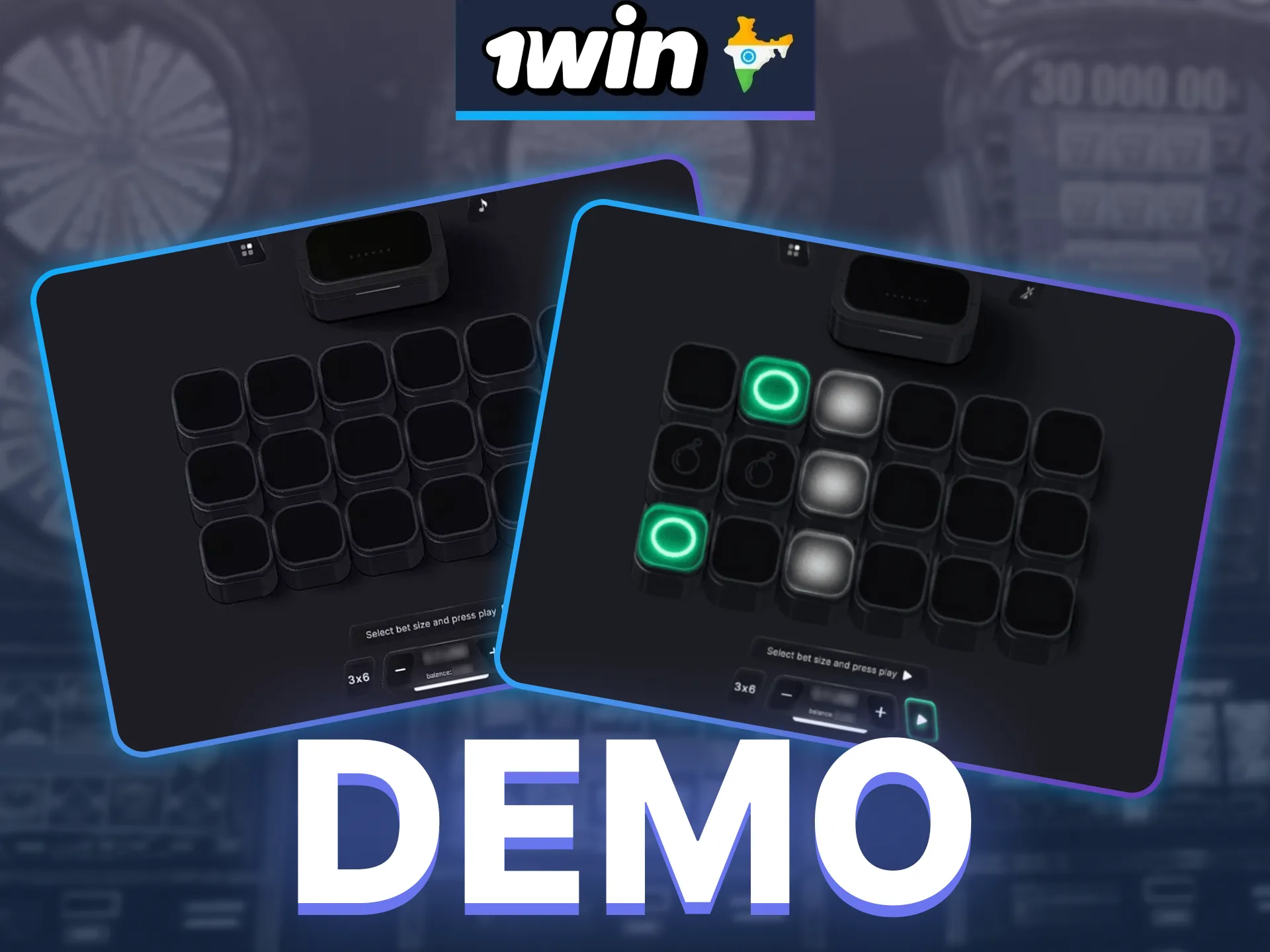 With the Bombucks demo at 1win, you can get to know the game better.